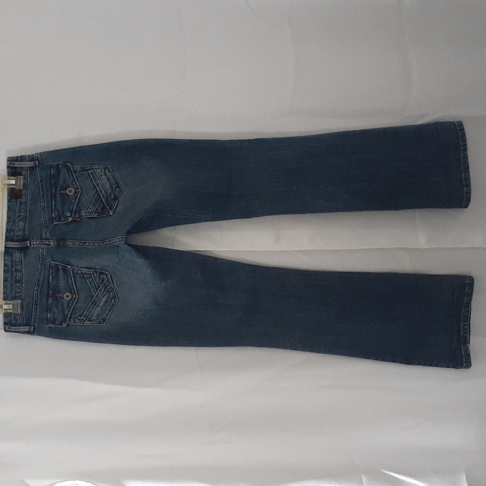 Levi's 547 Women's Platinum  Flare Denim Jeans Size 4 Medium